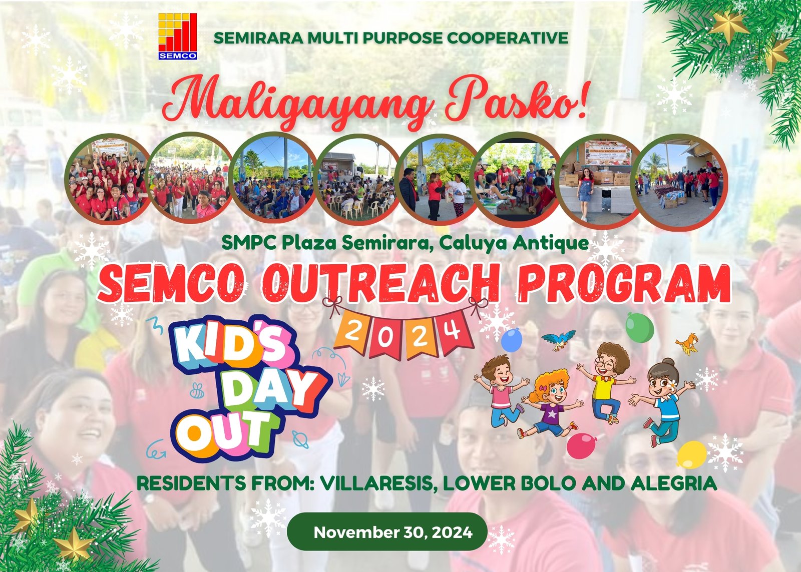 KID'S DAY OUT: OUTREACH PROGRAM 2024